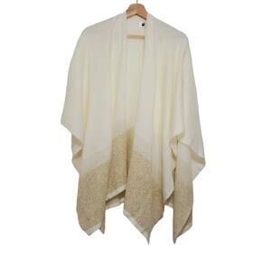 NWT KMart | Ombre Subtle Sparkle Waterfall Ponch Coverup